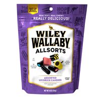 Wiley Wallaby Allsorts - Golosinas de Regaliz Gourmet