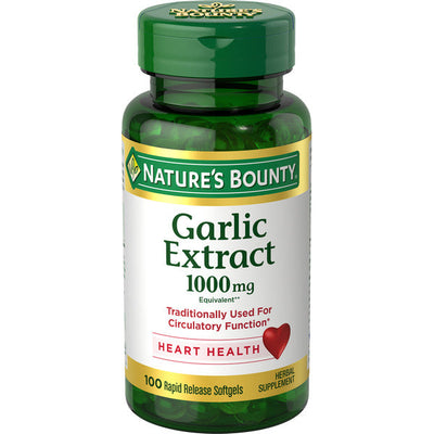 Suplemento de Ajo en Softgels de Nature's Bounty