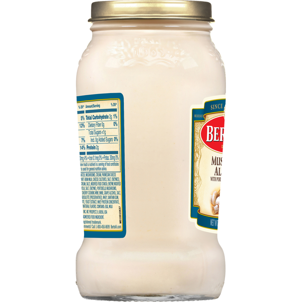 Salsa Alfredo de Champiñones Bertolli