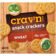 Crav'n Flavor Wheat Snack Crackers