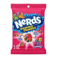 Gomitas NERDS en Grupos - Arcoíris Crujiente y Gummy