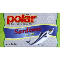 Polar Sardines, Lightly Smoked, in Oil