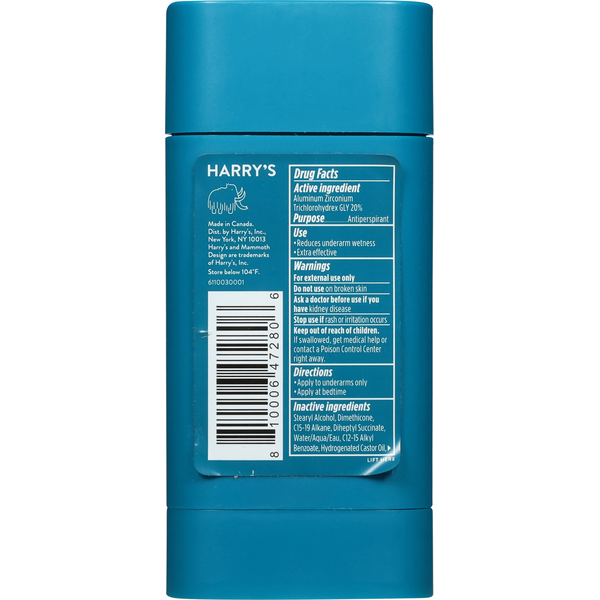 Harry's Extra-Strength Antiperspirant - Redwood Scent