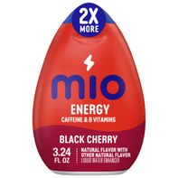Sirop de boisson liquide MiO Energy Cerise Noire
