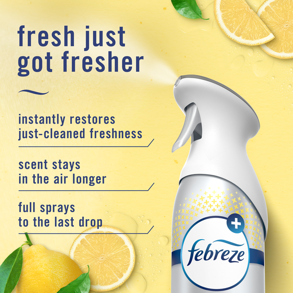 Febreze Air Mist Spray Ambientador de Cocina - Limón Fresco