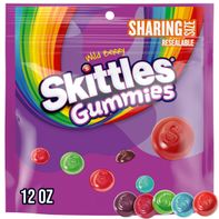 Skittles Wild Berry Gummies - Resealable Sharing Size