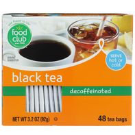 Bolsitas de Té Negro Descafeinado Food Club