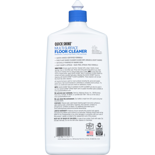 Nettoyant de sol Quick Shine - Essence Clean Breeze, Multi-Surface