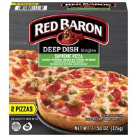 Pizza Personal Congelada Red Baron Supreme Deep Dish