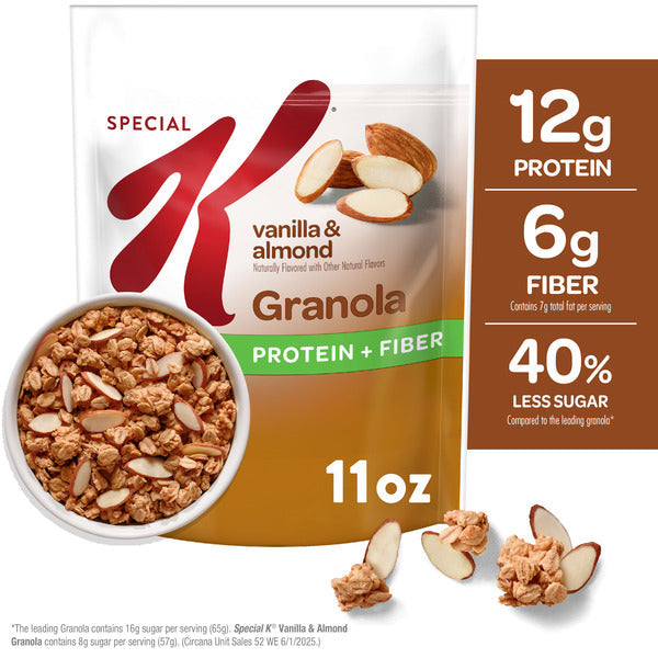 Granola de Proteína Special K de Kellogg’s con Vainilla y Almendra