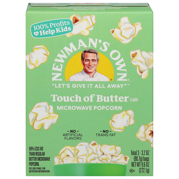 Newman's Own Light Butter Flavor Popcorn