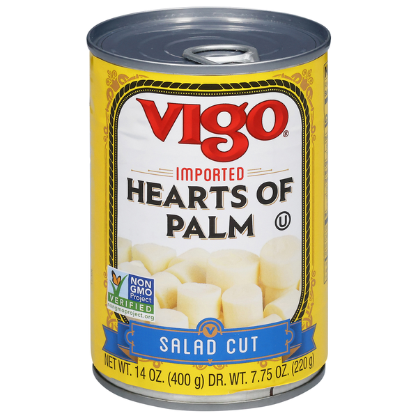 Vigo Corazones de Palma, Corte para Ensalada, Importado