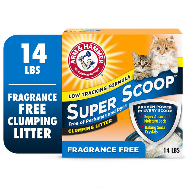 Arena de Gato Arm & Hammer Super Scoop Sin Fragancia