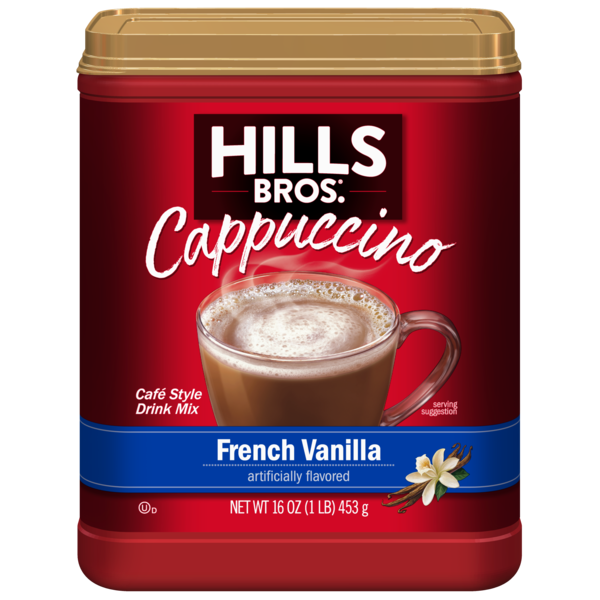 Mezcla de Bebida Estilo Café de Vainilla Francesa Hills Bros.