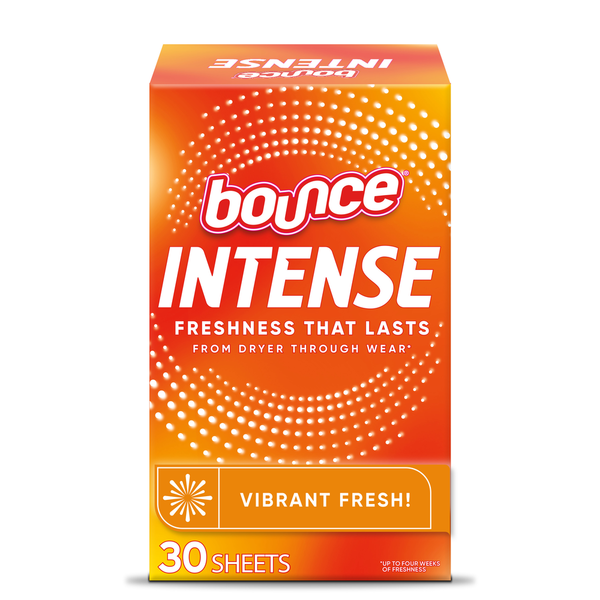 Feuilles de séchage Bounce Intense - Parfum frais vibrant