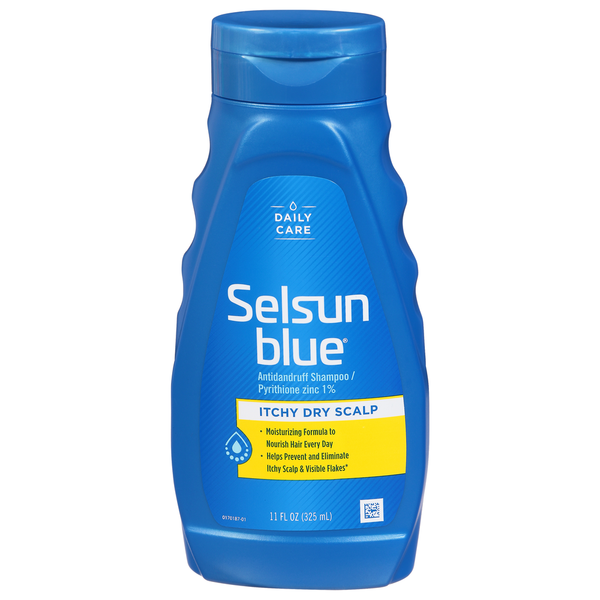 Champú Anticaspa Selsun Blue para Cuero Cabelludo Seco y Picazón