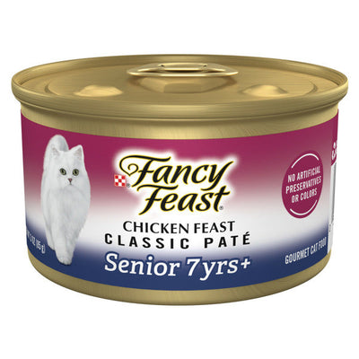 Purina Fancy Feast Pate Húmeda para Gatos Mayores de Alto Contenido Proteico