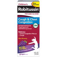 Médicament contre la toux pour enfants Robitussin