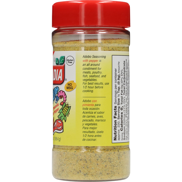 Condimento Adobo con Pimienta de Badia Spices