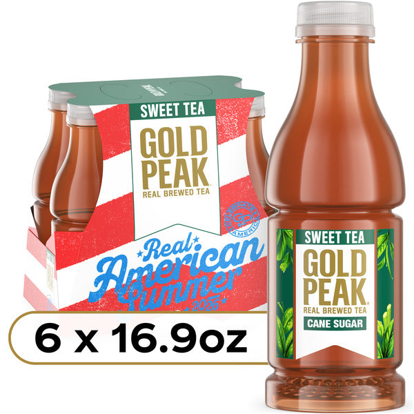 Bouteilles de thé glacé sucré Gold Peak