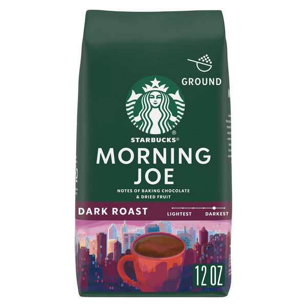 Café moulu Starbucks Morning Joe Dark Roast