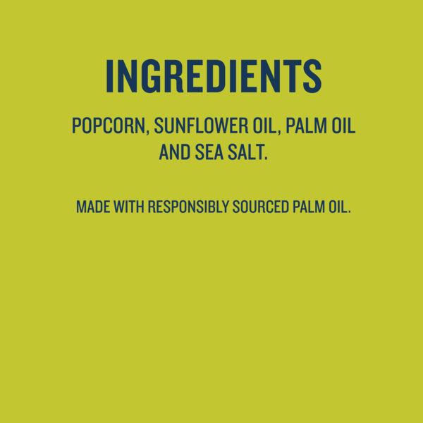 Popcorn au micro-ondes SkinnyPop, sel de mer