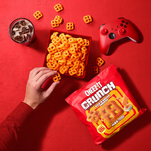 Cheez-It Crunch Kick'n Nacho Cheese Snacks, 6,5 oz