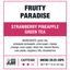 Tiesta Tea Fruity Paradise Fresa Piña Té Verde