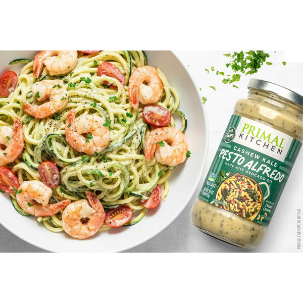 Pesto Alfredo crémeux aux noix de cajou et au chou frisé Primal Kitchen