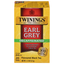 Sachets de thé noir décaféiné Earl Grey de Twinings