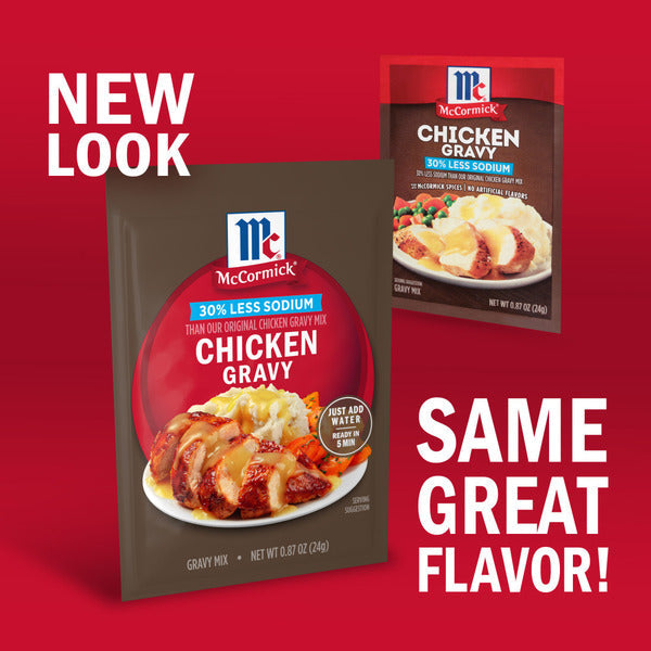 Mélange de sauce au poulet McCormick 30 % moins de sodium