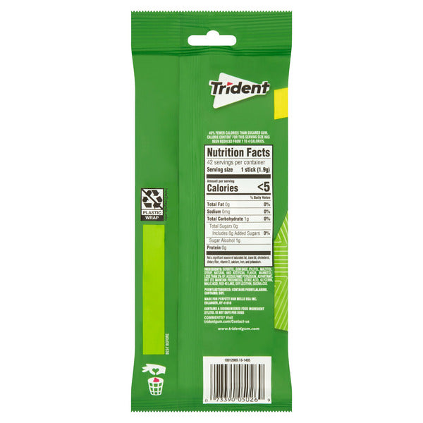Trident Watermelon Twist Chewing Gum Sans Sucre