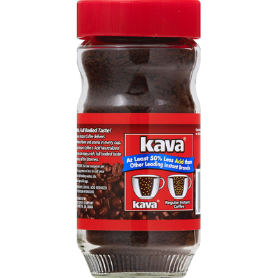 Kava Instant Coffee, Reduced Acid