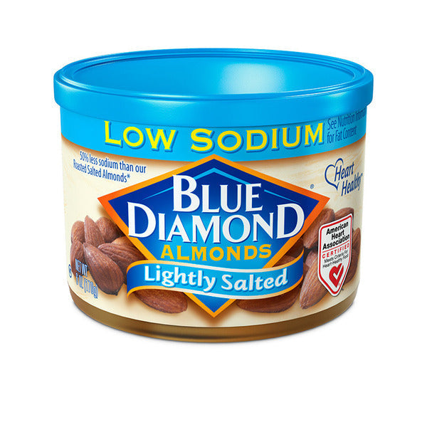 Almendras Blue Diamond Ligeramente Saladas y Bajas en Sodio