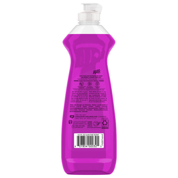 Jabón Líquido para Platos Ajax Ultra con Aroma a Sandía Fabuloso