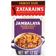 Mezcla de Cena de Arroz Jambalaya Tamaño Familiar de Zatarain's