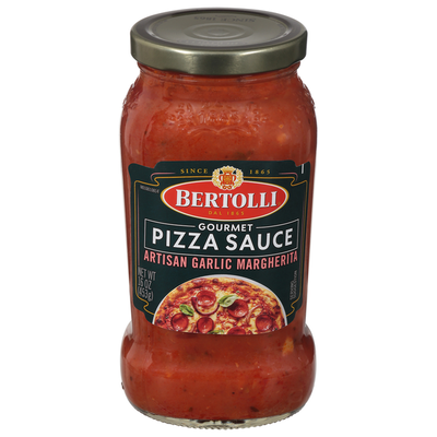 Salsa para Pizza Margherita con Ajo Gourmet Bertolli