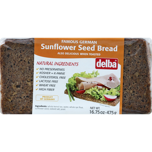 Pain aux graines de tournesol Delba