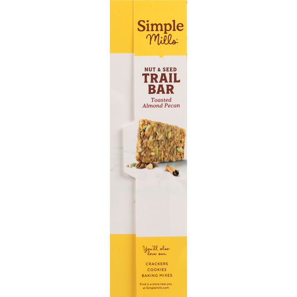 Barre de randonnée aux amandes et pacanes grillées Simple Mills