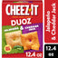 Galletas de Aperitivo Cheez-It DUOZ Jalapeño y Cheddar Jack, 12.4 oz