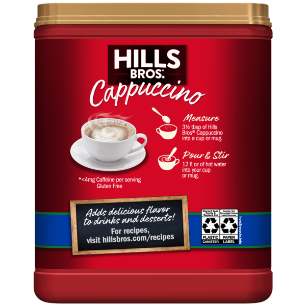 Hills Bros. French Vanilla Decaf Drink Mix