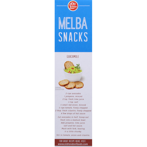 Old London Whole Grain Melba Snacks
