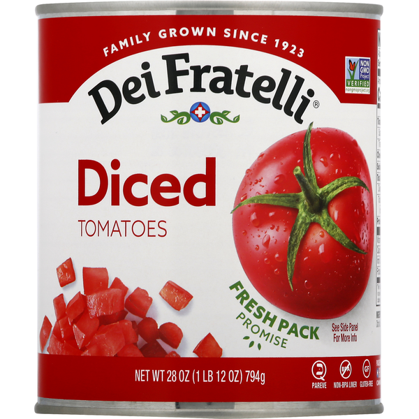 Tomates Diced Dei Fratelli - Calidad Premium