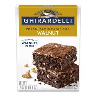 Mezcla de Brownie Premium de Nueces Ghirardelli