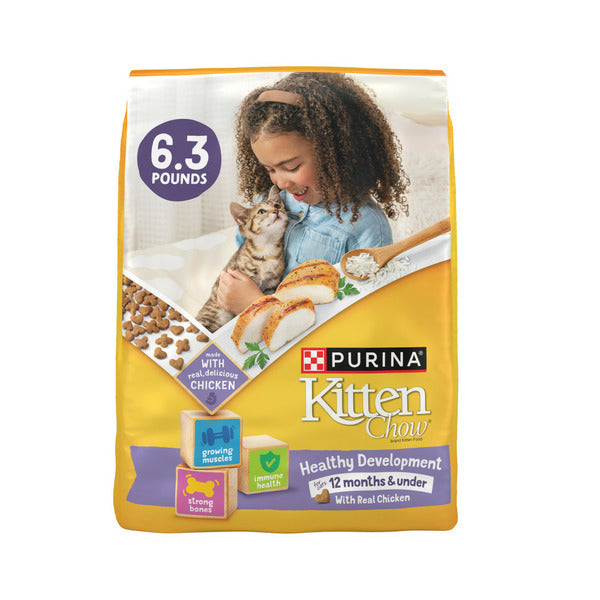 Purina Healthy Development Dry Kitten Food with Real Chicken