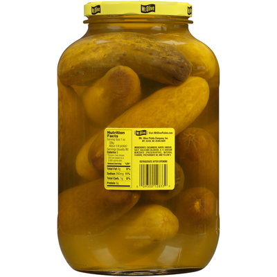 Cornichons Kasher Mt. Olive - Saveur de Pickles Premium