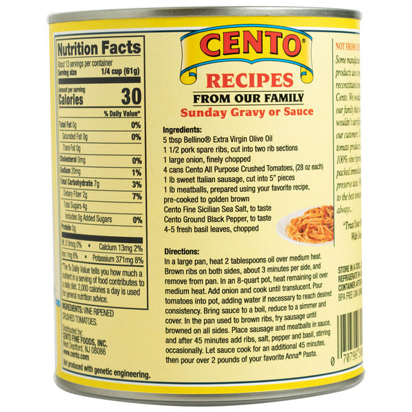 Cento Tomates Écrasées Tout Usage