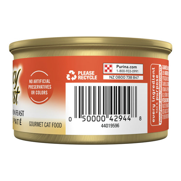 Purina Fancy Feast Salmón Fiesta Comida Húmeda para Gatos Sin Granos Pate