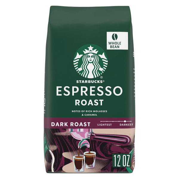 Café en grains Starbucks Espresso Torréfié Foncé