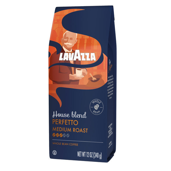 Lavazza House Blend Perfetto Café en Grano Tostado Medio